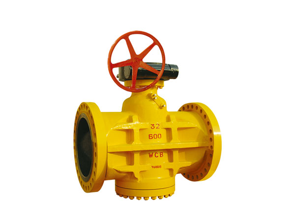 Pressure balanced soft and hard sealed plug valve