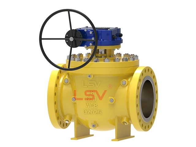 Top Entry Trunnion Ball Valve