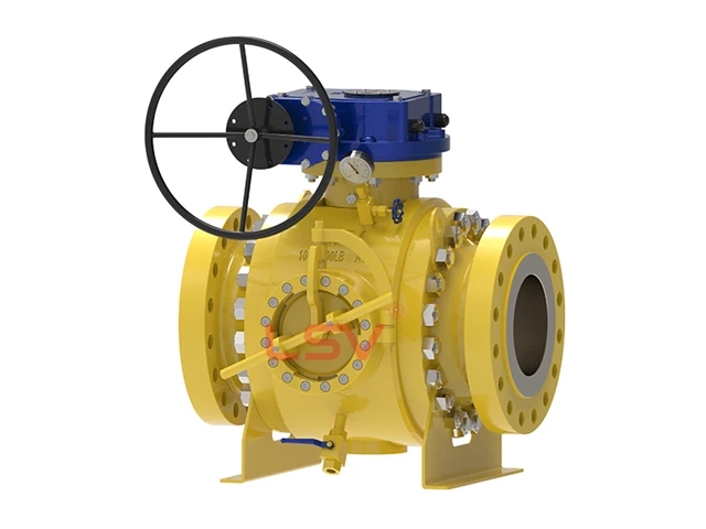 Forged pigging valve