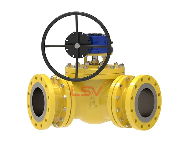 Y Type three-way ball valve