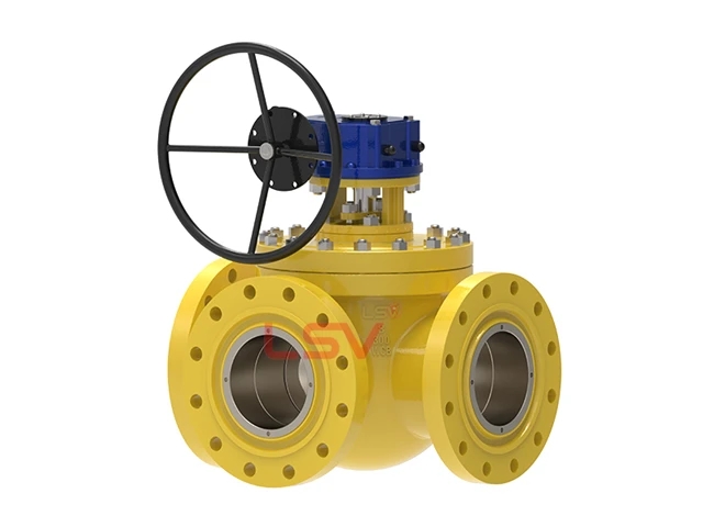 T Type three-way ball valve